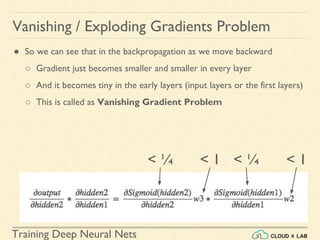 Training Deep Neural Nets | PDF
