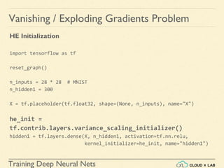 Training Deep Neural Nets | PDF
