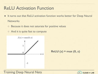 How To Compute Rlu Percent Training Deep Neural Nets | PDF