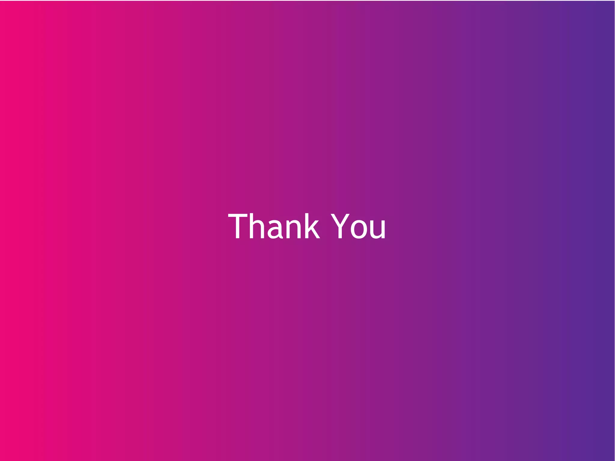 Thank You 