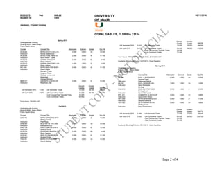 Final Transcript 2016 | PDF