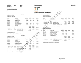 Final Transcript 2016 | PDF