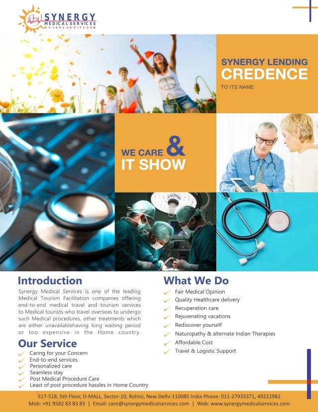 synergy medical services flyer synergy one flyer
