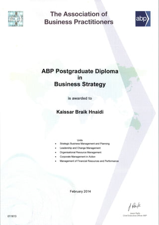 ABP Pg Diploma_ Kaissar