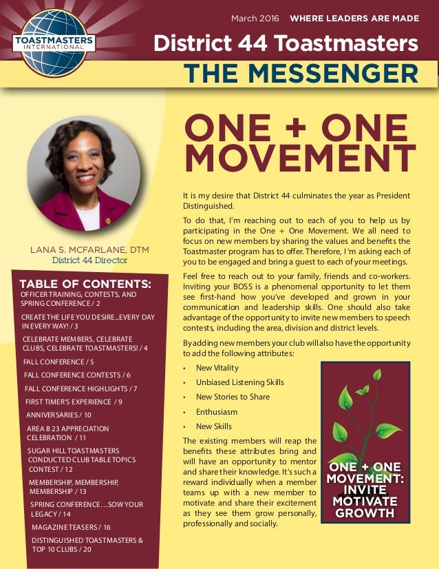 d44 toastmasters the messenger toastmasters contest flyer template