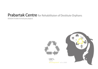 Prabartak Centre for Rehabilitaion of Destitute Orphans
DESIGN STUDIO X (Final year project)
 