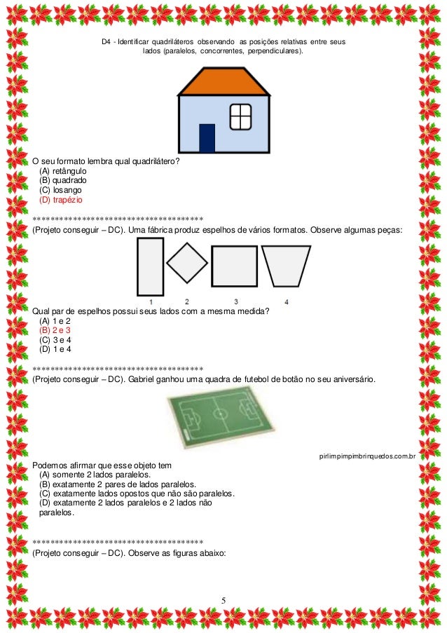 D4 (5º ano mat.)