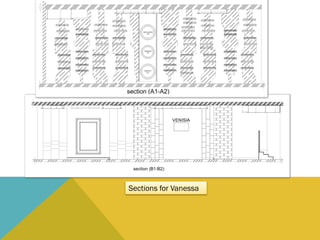 Sections for Vanessa
 