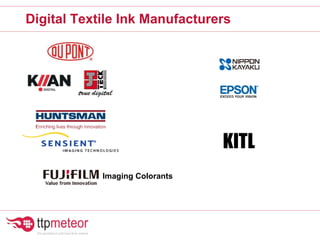 Digital Textile Ink Manufacturers
Imaging Colorants
 