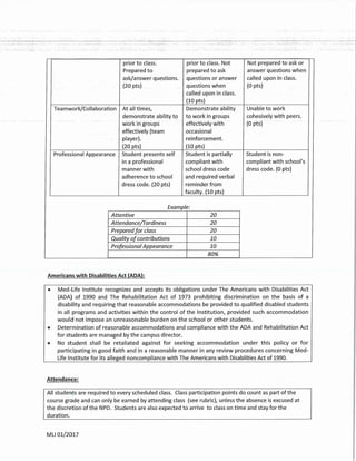 College Algebra Syllabus