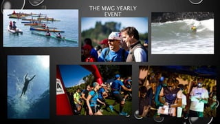 THE MWG YEARLY
EVENT
 