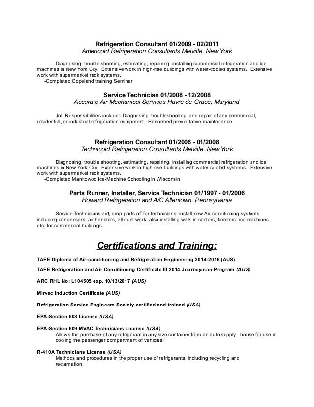 iti resume sample