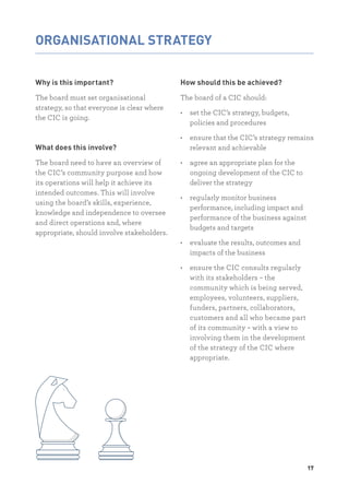 Governance for Community Interest Companies | PDF