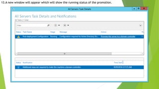 13.A new window will appear which will show the running status of the promotion.
 