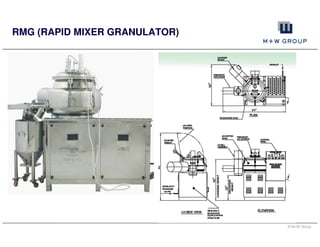 © M+W Group
RMG (RAPID MIXER GRANULATOR)
 