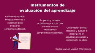 El aprendizaje como objeto de evaluación