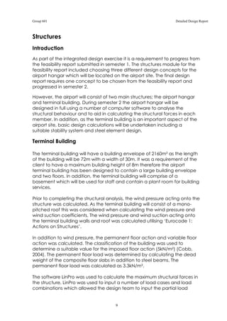 Iron Ridge Design Report Example Detailed design report | PDF