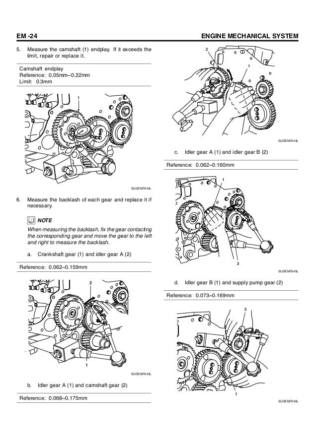 Hyundai D4DD engine manual