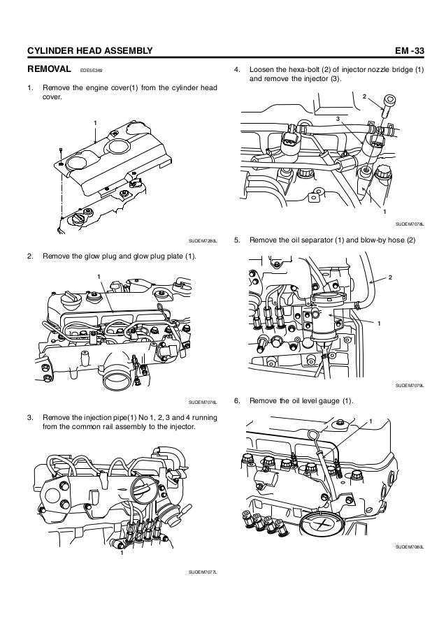 Hyundai D4DD engine manual