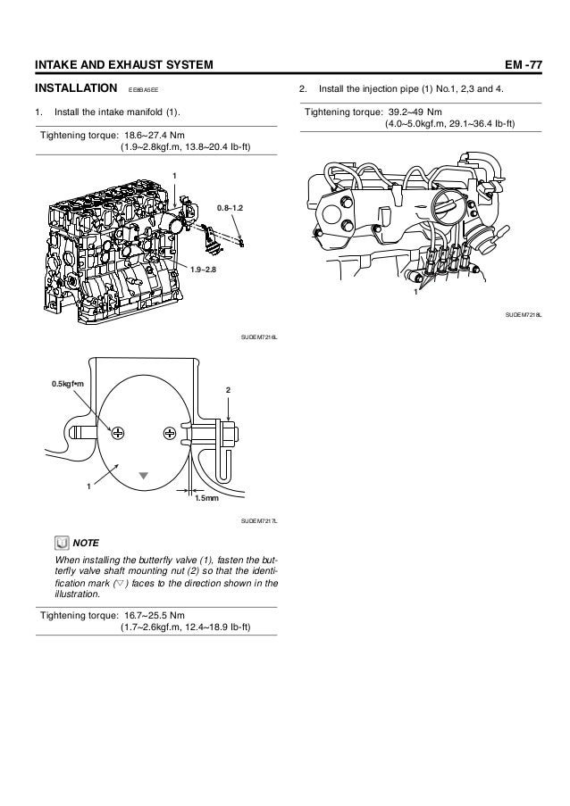 Hyundai D4DD engine manual