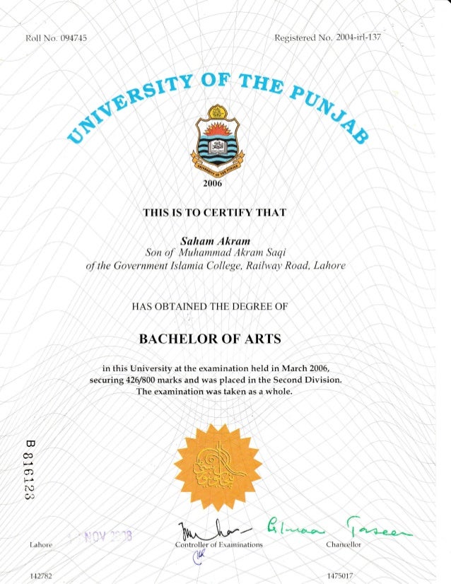 BA Degree BA Degree