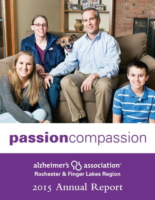 2015 Annual Report
Rochester & Finger Lakes Region
passioncompassion
 