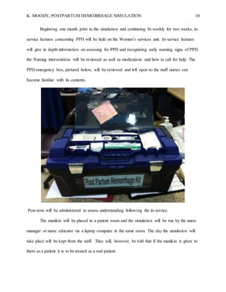 Pph Simulation PPH Simulation Paper REAL | DOCX