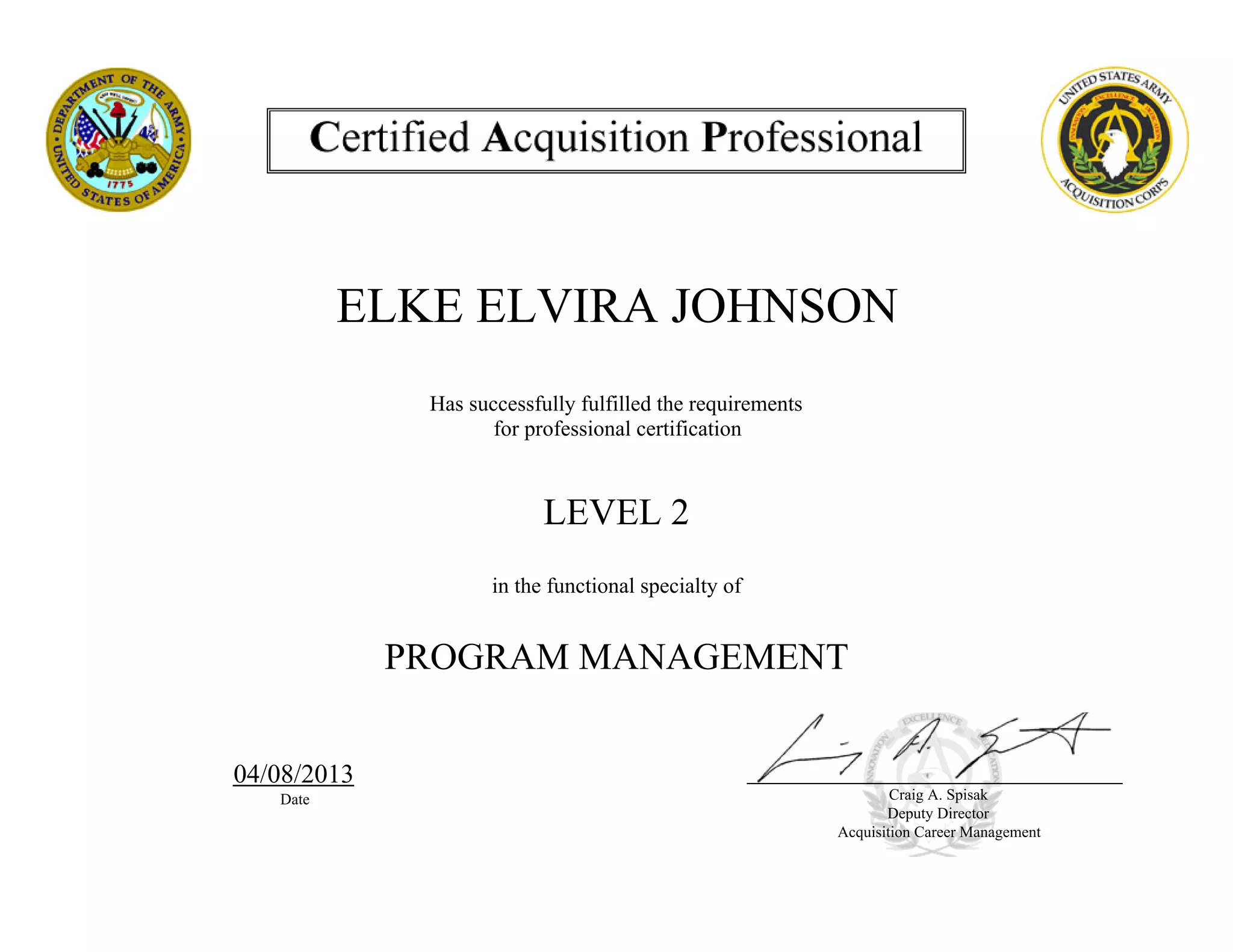 Program Management Level II | PPT