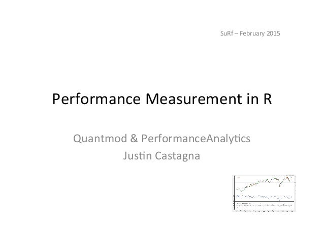 Performance In R - 