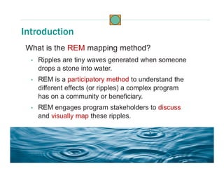Data for Impact: Lessons Learned in Using the Ripple Effects Mapping ...
