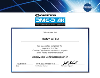 HANY ATTIA
D-4K-000-141228-407512/28/2014
 