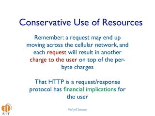 Mobile Web Apps Best Practices Presentation at Design4Mobile 2009