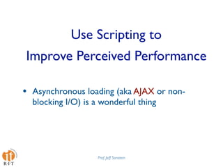 Mobile Web Apps Best Practices Presentation at Design4Mobile 2009