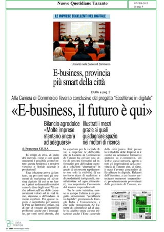 Nuovo Quotidiano Taranto 07-FEB-2015
da pag. 9
 