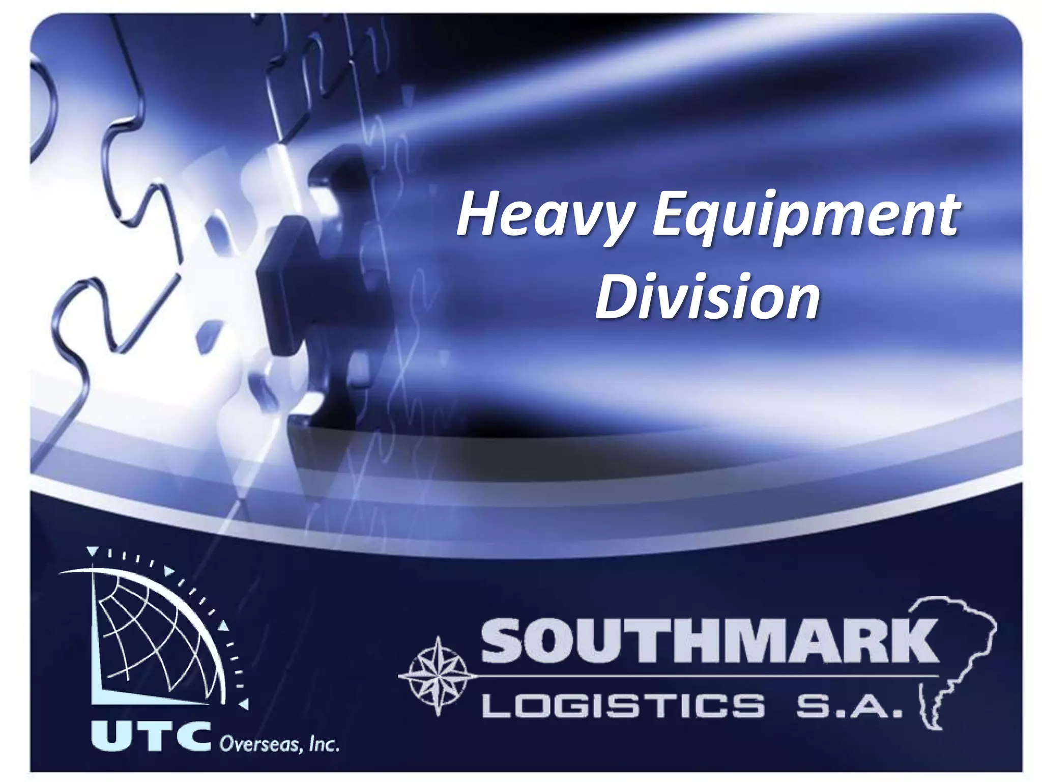 Heavy Equipment
Division
 