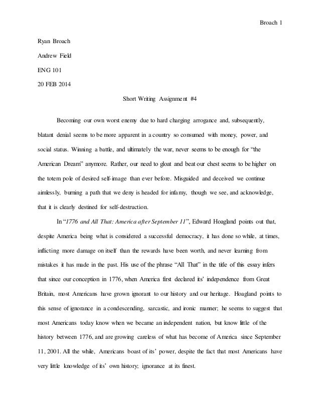 Writing assignment topics picture