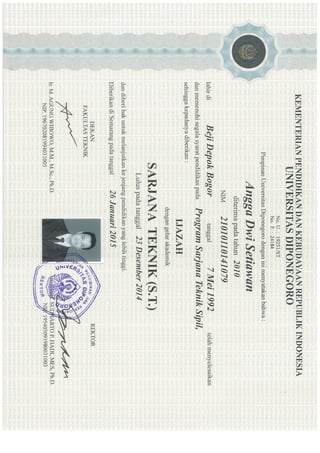 S-1 Certificate