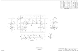 SHOP NOTE:
PROVIDE 38/ DIA VENT HOLES
IN HSS ENDS AS REQ'D
QTY. SITE BOLTS LENGTH
3/4"Ø A325N BOLT7 6"
GRID LOC REF DWGQTY
<A-C/1> E81
0 ISSUED TO SHOP 15/11/13 BW
A ISSUED FOR APPROVAL 31/10/13 BW
REV DESCRIPTION DATE BY
ONE - FRAME - F17 CUSTOMER:
DRAWN BY: DATE: (D/M/Y)
PROJECT:
DWG#
CANBIAN
28/10/13
ROYAL NORTH CENTER
F17
CHECKED BY:DATE: (D/M/Y)
REV#
0HOLES: 13/16" Ø U.N.O.
PAINT: SSPC-SP3,SHOP GREY PRIMER JOB#
1112
ALL STEEL CRAFT
PHONE: (780) 478-6668 FAX: (780) 478-6677
FABRICATORS LTD.
MARK QTY DESCRIPTION LENGTH WEIGHT REMARKS MATL ABM#
F17 1
F17 1 HSS4X4X3/16 31'-1 5/8" 273 MITRE 2E 350W
0FRAME
Z23
L434 1 HSS4X4X3/16 9'-5 5/8" 83 MITRE 2E 350W Z1
L435 1 HSS4X4X3/16 8'-2 5/8" 72 MITRE 2E 350W Z42
L439 1 HSS4X4X3/16 5'-0 13/16" 44 MITRE 1E 350W Z42
L442 1 HSS4X4X3/16 6'-3 13/16" 55 MITRE 1E 350W Z1
L447 1 HSS4X4X3/16 2'-9" 24 350W Z2
L448 5 HSS4X4X3/16 2'-6" 110 350W Z20
L458 1 HSS4X4X3/16 30'-6" 268 350W Z23
L459 1 HSS4X4X3/16 3'-4 5/8" 30 MITRE 2E 350W Z2
L460 1 HSS4X4X3/16 5'-4 5/8" 47 MITRE 2E 350W Z43
L509 9 L4X4X3/8 3" 22 300W
P143 4 PL3/8"X3" 6 1/4" 8 350W Z174
P144 2 PL3/8"X3" 10" 6 350W Z174
P157 1 PL3/8"X3" 7 1/2" 2 350W Z174
P158 4 PL3/8"X4" 7 1/2" 13 350W Z174
TOTAL WEIGHT THIS DRAWING 1059
1'-38'-3
L447
L509
L509
L509
L442
L460
L435
P157
L509
L509
L509
L509
F17 North
L509
L448
L448
L458
L509
B
B
A
A
21'-45'-02'-102
22'-8 5'-3
2 3'-1 5'-8 5'-8 5'-8 5'-8 5'-1
316/
316/
9'-6
12
12
D
D
14/
P158
P143
P143
P143
P143
P144P144
P158
P158 P158
14/
(18/ )
PP, BS
(TYP)
14/
TYP
14/
TYP
316/
PP, BS
(TYP)
316/
TYP
C C
L439
L448
L448
L448
L434
L459
112/434/
31'-2
2'-6
112/434/
55
2'-9
22434/ 112/
112/434/
55
112/112/
25'-12'-102
3'-3RD 8'-11 14'-7 20'-3 25'-11 31'-0
3'-5 22'-4 5'-5
3'-3
L448
L448
L458
L509
L509
L509 L509
L509
L509
L509
L442 L435L439L448L448
L448
L434
C - C
612/
212/
3'-3RD 8'-11 14'-7 20'-3 25'-11 31'-2
4 30'-6 4
1 X (1316/ "x1 116/ ") SLOTS
1 X (1316/ "x1 116/ ") SLOTS
14/
3 SIDES
P158
P143P143P143
P144P144
P158
P158
12/ 6
212/
4116/
P143
P158
L458
L509
L448
D - D
3'-2116/
12/ 6
4 212/
212/
9'-68'-0418/2'-91516/RD
316/6'-31316/42'-64
14/
3 SIDES
14/
3 SIDES
P143
P144
P158
L509
L442
L509
L458
L448
L509
F17 North
A - A
3'-2116/
8'-1418/2'-91516/RD
12/ 6
212/
212/
8'-3
316/5'-01316/42'-6
14/
3 SIDES
P144
1 X (1316/ "x1 116/ ") SLOTS
L439
L460
L509
L509
P157
L509
L458
L448
F17 North
B - B
 