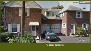 54 casas pareadas
 
