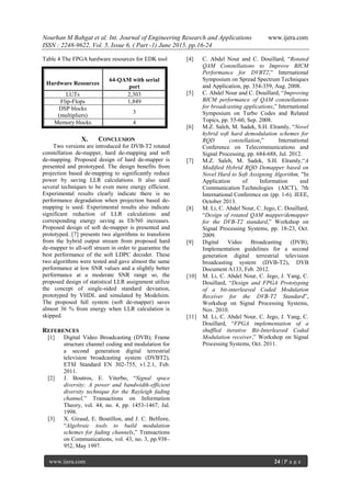 Modification on Energy Efficient Design of DVB-T2 Constellation De ...