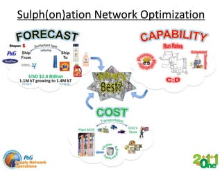 Sulph(on)ation Network Optimization
 