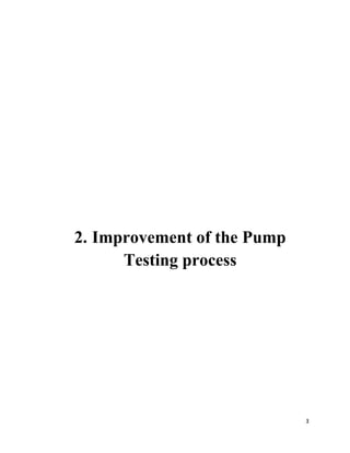 3
2. Improvement of the Pump
Testing process
 