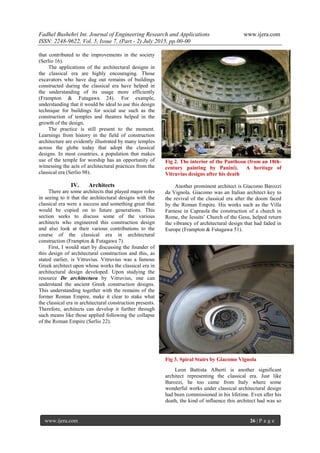 Classic Era and its Effect on Interior Design | PDF