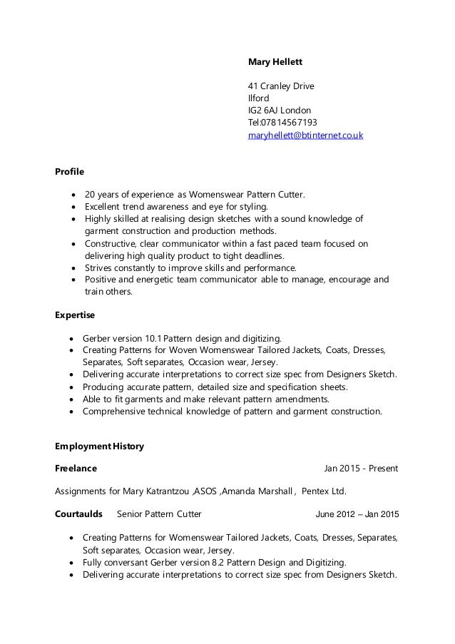 mary hellett cv dec 15