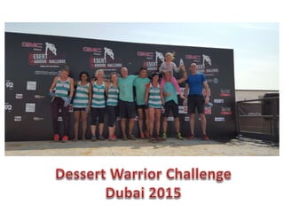 Dessert Warrior Challenge_2015