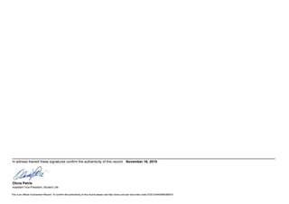 Olivia Petrie
In witness thereof these signatures confirm the authenticity of this record: November 16, 2015
Assistant Vice-President, Student Life
This is an official Involvement Record. To confirm the authenticity of this record please visit http://www.uoit.ca/ir and enter code:37201204405684385031
 