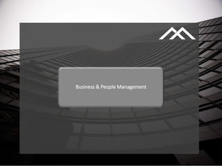 13
Business & People Management
 