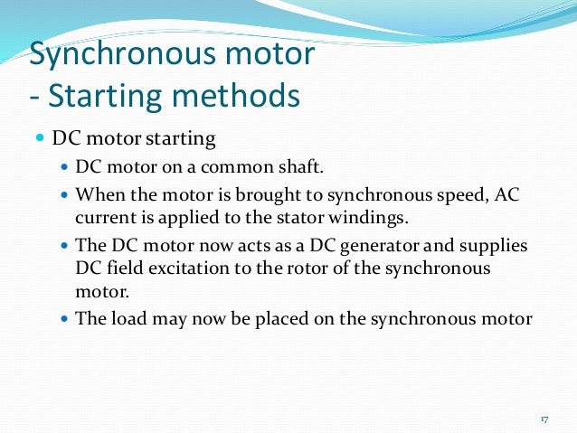 1. Starting & speed control of motors