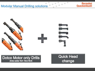 Modular Manual Drilling solutions
 