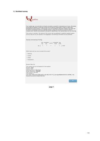 6.2 Architect survey
page 1
145
 